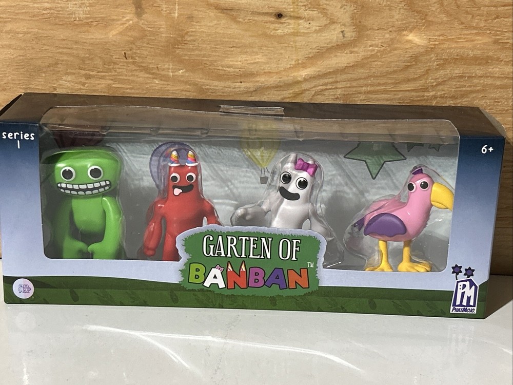 Garten of Banban Series 1 Figure 4-Pack Phat Mojo (a5)