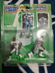 5 Cowboys Action Lot Emmitt Smith Staubach Aikman Dorsett Moose Johnston Lot