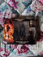 Hasbro Commemorative Episode III Collection Emperor Palpatine, Vader, Dooku