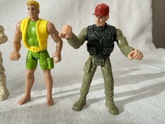 Lot Of 9 Chap Mei Solder Action Figures