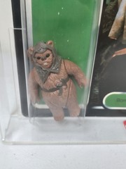 Vintage STAR WARS ROTJ Tri Logo ROMBA Ewok Unpunched CLIPPER CATALOG 🔥 AFA 75+