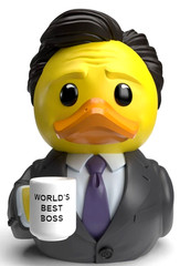 (1) Mini Tubbz Michael Scott The Office Rubber Duck Approx 2″ High NEW!!!!
