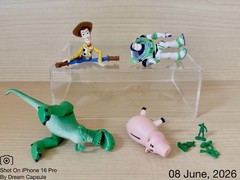 Toy Story Andy is Coming Vol. 2 Tomy Gachapon (Full 4-Set)