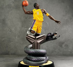 Basketball star NBA GK Kobe Black Mamba Hurricane model ornaments boxed