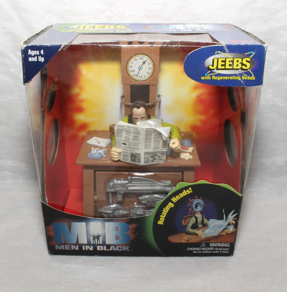 Men In Black MIB JEEBS with Regenerating Heads NEW