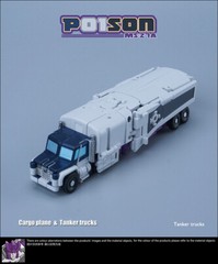 New Octane MFT MS-27 Triple Changers Decepticon Action Figure Kids Toys In Stock