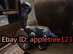 Skull Head Butt Kaiju MRD UNIVERSE Metallic Blue Silver Ver Sofubi Action Figure