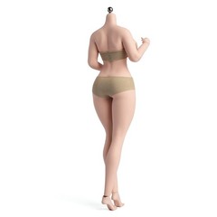 YM YM611 1/6 Female Makeup Soldier Articulated Body 12in Silicone Wrapped Figure