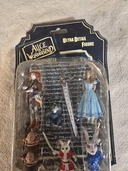 Medicom Disney Alice In Wonderland Ultra Detail Figure Set 7pc Very RARE