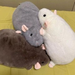 Cute 35/50cm Mouse Plush Doll Cartoon Rat Stuffed Animal Soft Toy Kid Gift Decor