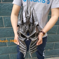 WOW Helm of Domination Lich King Death Knights 1/1 Life Size Helmet Prop Model