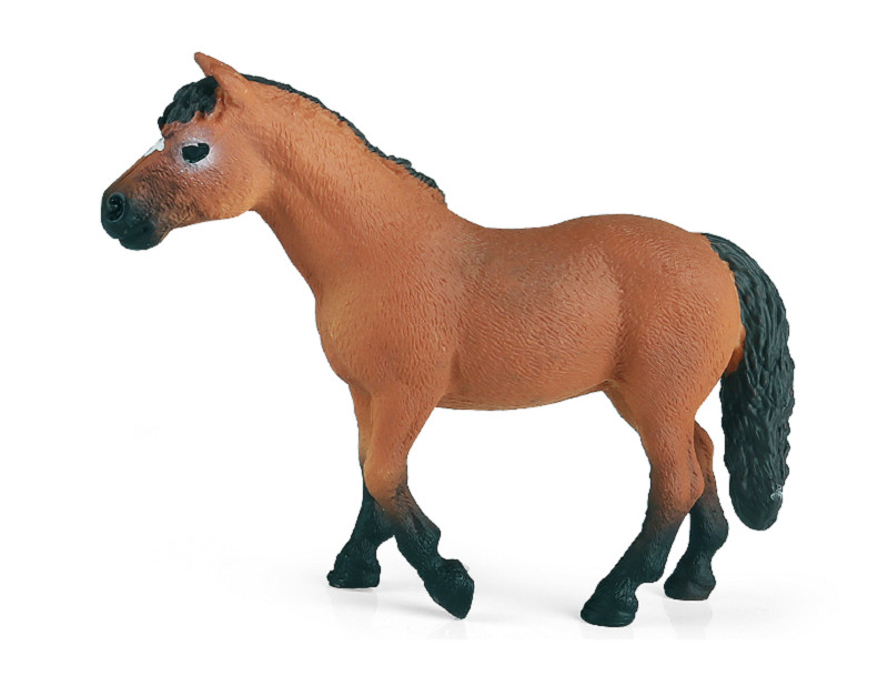 10.5cm Mini Horse PVC Toy Wild Animal Figure Doll Kids Gift