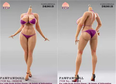 PawPawDoll DK001A 1/6 Oversize Breast Seamless Silicone Female Figure Model Body