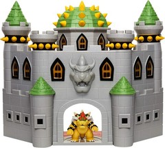 Nintendo Super Mario Deluxe Bowsers Castle Playset W/ Extra Figures N-A1R2S4R4S4