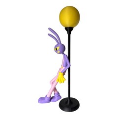 Jax The Amazing Digital Circus Inspired 3D Printed Figure – Painted 12” TADC