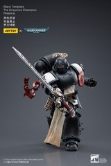 JOYTOY Warhammer 40k Black Templars The Emperors Champion Rolantus 1/18 Model