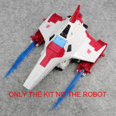 Upgrade Kit Tail Spoiler Shoulder Armor For Siege Shattered Glass Starscream