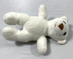 2006 Lil Luvables White Bear Spin Master Toy Teddy Fluffy Factory Hide Pocket