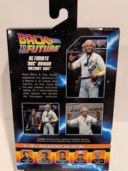 NECA Back to the Future 35th Anniversary Ultimate Doc Brown Hazmat Suit BNIB