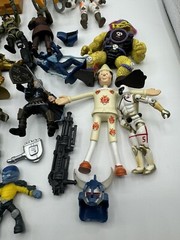 Vintage Lot Of Misc 1990s And 2000s Figures And Parts