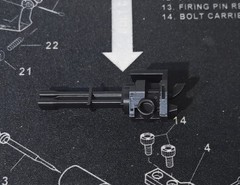 3D Printed Transformers G1 Whirl Shell Cannon Black PLA +