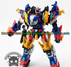Miniforce Dinoid Warrior 10″ REX KAISER T-Rex Transformer Robot Figure Boy Toy