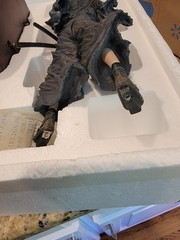 VAGABOND Miyamoto Musashi Takehiko Inoue Sculpture Arts Figure Doll Japan USED