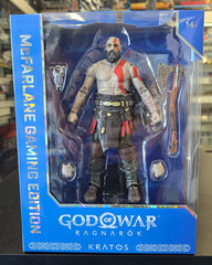 God of War Ragnarok 7” KRATOS Gaming Edition Mcfarlane Toys New