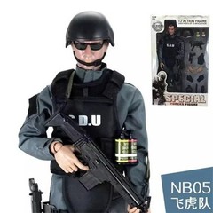 1/6 Scale SWAT Soldier 12” Military Action Figure Toy