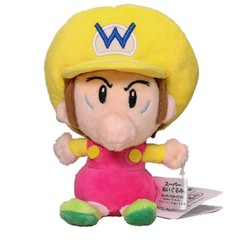 2X Baby Wario Waluigi Super Mario Bros Plush Toy Stuffed Animal Figure Doll 6″