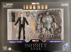 Marvel Studios Legends Series Iron Man Obadiah Stane & Iron Monger 2 Figure Set