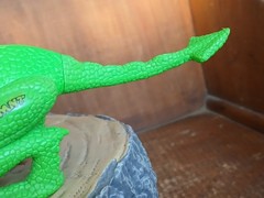 VTG TMNT CAVE TURTLE RALPH TUBULAR PTERODACTYL DINOSAUR INCOMPLETE PARTS ONLY