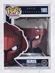 Funko Pop! Igris #1985 Limited Metallic Chase Edition Anime Solo Leveling