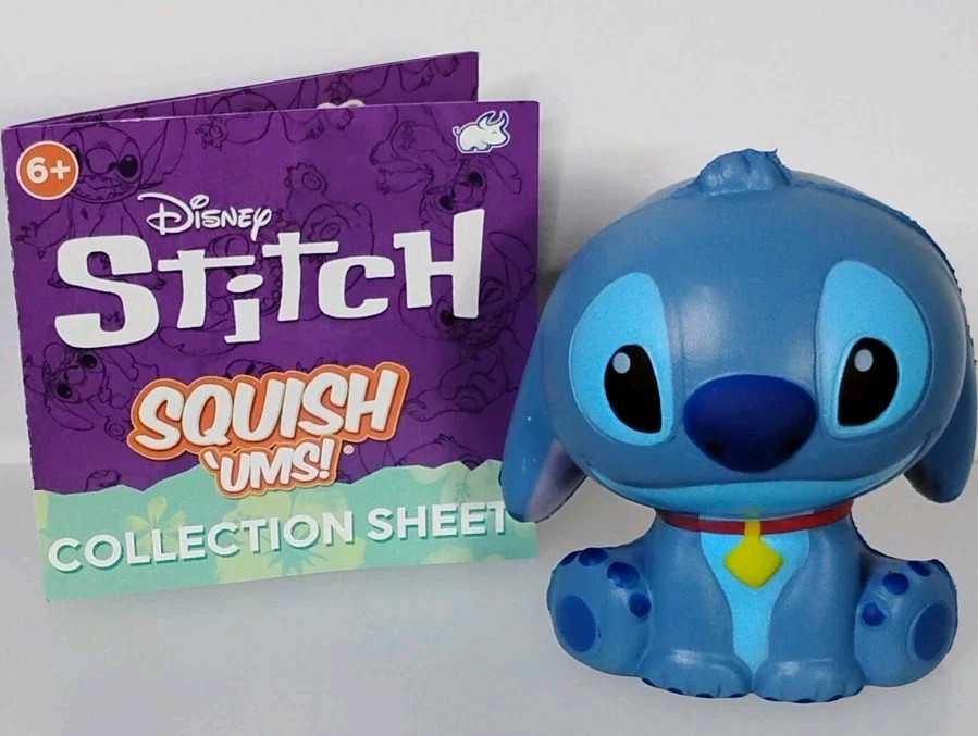 Disney Stitch Squish’ums Pet Stitch Bullsitoy Foam Squishy Toy Figure