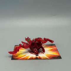 Bakugan Atmos 620G Red Pyrus New Vestroia Battle Brawlers COVERED G POWER