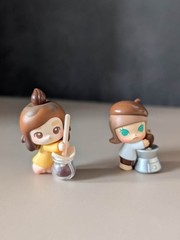 Pop Mart POP BEAN Coffee Factory Series, CHAKA , MOLLY