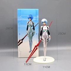 23cm New Evangelion Rei Figure Toys Doll Christmas Birthday Gift For Kids No Box