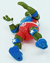 Leonardo 1992 Track n Field Leo 4.5″ Figure original Playmates tmnt