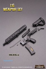Mini Times Toys 1:6 HK416E Assault Rifle Weapon Gun For 12” Male Action Figure