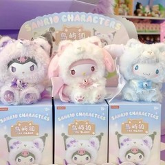 MINISO Sanrio Characters Fox Island Series Plush Confirmed Blind Box Hot Toys