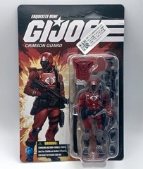 Hiya Toys 1/18 G.I. Joe Exquisite Mini Crimson Guard Action Figure Toy Model NIB
