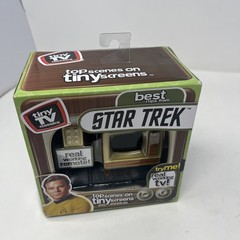 Tiny TV Classics Star Trek Collectible TV with Real Working Remote NEW SEALED