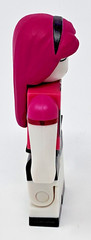 Roblox 2.75″ figure Top Runway Model white black w/ pink hair Jazwares