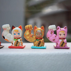 💡PAWS NOVA x SamSam Fortune Cat Dalizhaocai One Random Blind Box