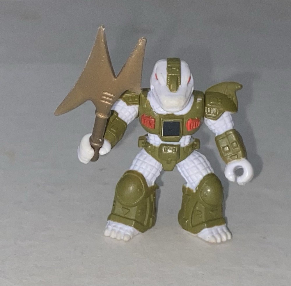 1987 Hasbro Battle Beasts Gruesome Gator Figure #15 w/Weapon-NM!