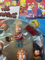 Vintage Rare Collectible The Simpsons Action Figures Playmates