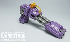 Warbotron WB-01F X-Ray Shockwave,loose set.