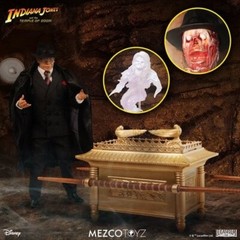 Indiana Jones Raiders of the Lost Ark Major Toht Ark of the Covenant Mezco 1:12