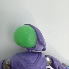 Vintage Mego Micronauts Antron, Rarer Dark Green Brain, Complete