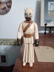 Vintage Star Wars 1977 Tusken Raider Sand People Figure Complete UNITOY HK *READ